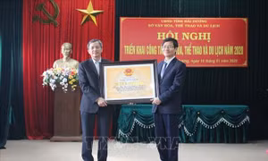 Di tích Mộ và Nhà thờ 3 vị Tiến sĩ ở Hải Dương được xếp hạng di tích cấp quốc gia