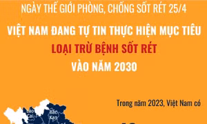  Việt Nam thực hiện mục tiêu loại trừ sốt rét vào năm 2030