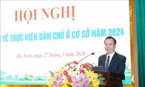 Hà Nam: Nâng cao nghiệp vụ thực hiện Quy chế dân chủ ở cơ sở