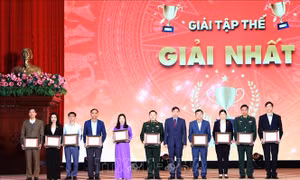 Trao giải Cuộc thi trực tuyến tìm hiểu lịch sử 115 năm thành lập tỉnh Lai Châu