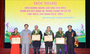 Người cao tuổi tích cực tham gia xây dựng hệ thống chính trị cơ sở vững mạnh