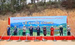 Khởi công dự án cấp điện cho 13 thôn, bản khó khăn của huyện biên giới Nậm Pồ