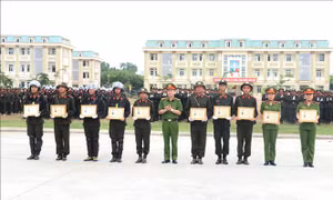 Nâng cao chất lượng huấn luyện chiến sĩ mới