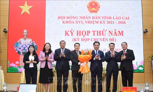 Ông Nguyễn Tuấn Anh được bầu giữ chức Chủ tịch UBND tỉnh Lào Cai