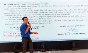 Nguyễn Thanh Phong - thầy giáo, cán bộ Đoàn tiêu biểu, xuất sắc