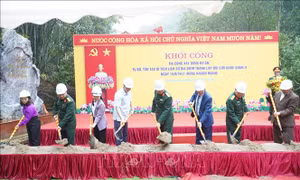 Thái Nguyên: Khởi công tôn tạo Di tích thành lập Đội Cứu quốc quân II