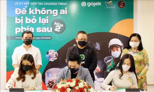 Lễ ký kết hỗ trợ khởi nghiệp và thúc đẩy chuyển đổi số