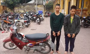 Hai anh em ruột cướp xe ôm sa lưới sau 4 ngày lẩn trốn