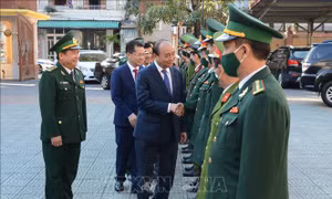 Thủ tướng Nguyễn Xuân Phúc thăm, chúc Tết tại Đà Nẵng 