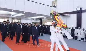 Lễ viếng đồng chí Trương Vĩnh Trọng tại Bến Tre 
