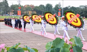 Lãnh đạo Đảng, Nhà nước vào Lăng viếng Bác