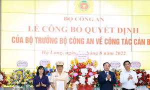 Đại tá Đinh Văn Nơi giữ chức Giám đốc Công an tỉnh Quảng Ninh