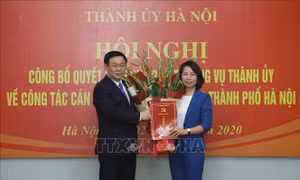 Bà Bùi Huyền Mai làm Bí thư Đảng đoàn Liên đoàn Lao động thành phố Hà Nội