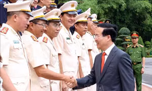 Chủ tịch nước Võ Văn Thưởng gặp mặt các điển hình tiên tiến phòng, chống ma túy