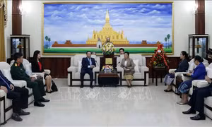 Lào đề cao dấu ấn Việt Nam trong 45 năm phát triển đất nước