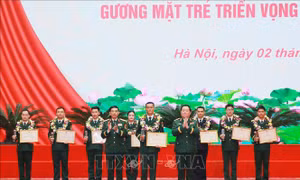 Tỏa sáng các gương mặt trẻ tiêu biểu, xứng đáng là 'hạt giống đỏ' của toàn quân