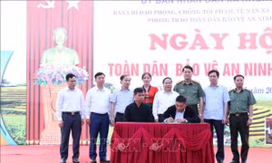 Lai Châu: Phát triển rộng khắp phong trào Toàn dân bảo vệ an ninh Tổ quốc 