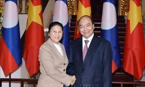 Củng cố, phát triển mạnh mẽ quan hệ đặc biệt Việt Nam-Lào
