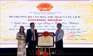 Nghề đan võng ngô đồng Cù Lao Chàm được công nhận Di sản Văn hóa phi vật thể quốc gia