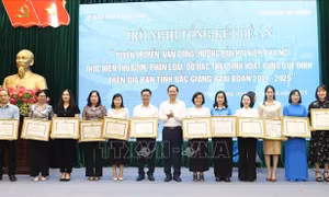 Bắc Giang: 15 tập thể, cá nhân nhận Giải thưởng môi trường năm 2025