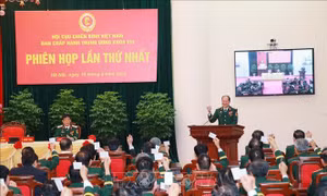 Thượng tướng Bế Xuân Trường tái đắc cử Chủ tịch Hội Cựu chiến binh Việt Nam khóa VIII