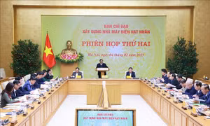 Thủ tướng chủ trì họp về xây dựng nhà máy điện hạt nhân