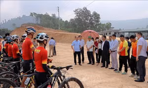 SEA Games 31: Khảo sát công tác tổ chức thi đấu môn xe đạp tại Hòa Bình