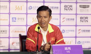 HLV Hoàng Anh Tuấn: Trận thua này rất bổ ích với Olympic Việt Nam