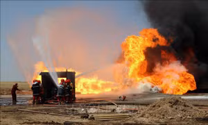 Phiến quân tấn công hai giếng dầu ở tỉnh Kirkuk, Iraq