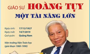 Giáo sư Hoàng Tụy: Một tài năng lớn