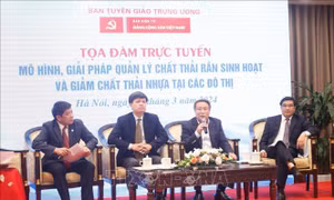 Quản lý tốt hơn chất thải nhựa, giảm tình trạng ô nhiễm môi trường