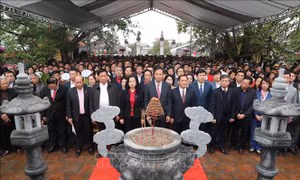Hưng Yên: Dâng hương tưởng niệm Đại danh y Hải Thượng Lãn Ông Lê Hữu Trác 