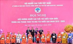 Phó Thủ tướng Phạm Thị Thanh Trà dự Hội nghị biểu dương người cao tuổi tiêu biểu toàn quốc
