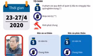 Vụ MobiFone mua AVG: Tuyên y án chung thân đối với bị cáo Nguyễn Bắc Son