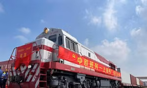 Trung Quốc: Khai trương tuyến đường sắt Thượng Hải-Hamburg