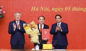 Thủ tướng trao Quyết định bổ nhiệm Phó Tổng Thanh tra Thường trực Thanh tra Chính phủ