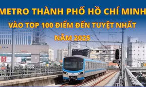 Metro Thành phố Hồ Chí Minh vào top 100 điểm đến tuyệt nhất năm 2025 của Tạp chí Time