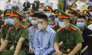 Những hình ảnh đầu tiên của phiên tòa xét xử sơ thẩm vụ án tại xã Đồng Tâm