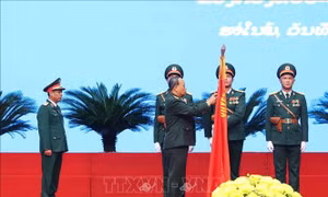 68 tập thể, cá nhân của QĐND Việt Nam nhận khen thưởng của Nhà nước và Bộ Quốc phòng Lào