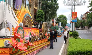 Diễu hành đường phố tại Lễ hội Carnival Hòa Bình năm 2022