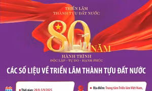 Các số liệu về Triển lãm thành tựu đất nước