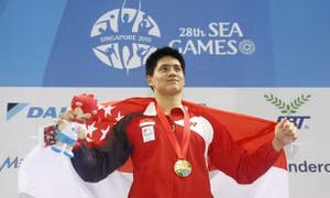 SEA Games 31: Kình ngư Singapore đặt mục tiêu Huy chương Vàng