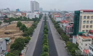 Hà Nội rào chắn đường Văn Cao phục vụ thi công ga S1 từ ngày 18/6