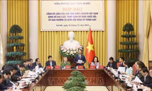 Công bố Lệnh của Chủ tịch nước về 9 luật vừa được Quốc hội thông qua