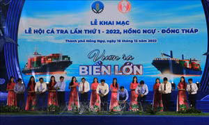 Đồng Tháp: Khai mạc Lễ hội cá tra lần thứ I
