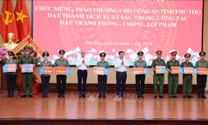 Khen thưởng lực lượng Công an đấu tranh hiệu quả với tội phạm công nghệ cao