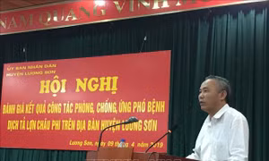 Hòa Bình - tỉnh đầu tiên trên toàn quốc công bố hết dịch tả lợn châu Phi