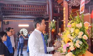 Lễ giỗ lần thứ 80 của Tổng Bí thư Lê Hồng Phong