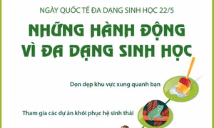 Những hành động vì đa dạng sinh học