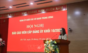 Chỉnh đốn Đảng và hệ thống chính trị gắn với phòng, chống tham nhũng, tiêu cực